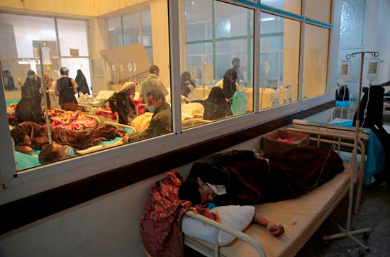 Yémen: l'ONU s'attend à 300.000 cas de choléra fin août.