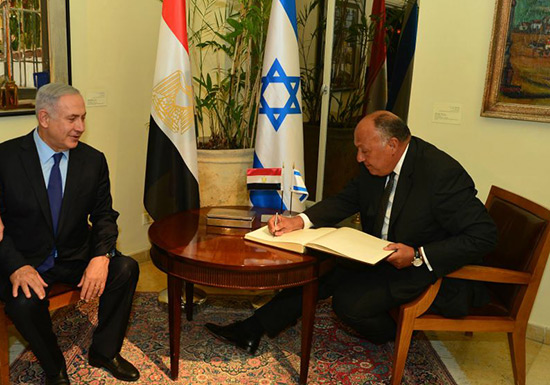 Rencontre secrète Netanyahou-Al Sissi en 2016 au Caire.