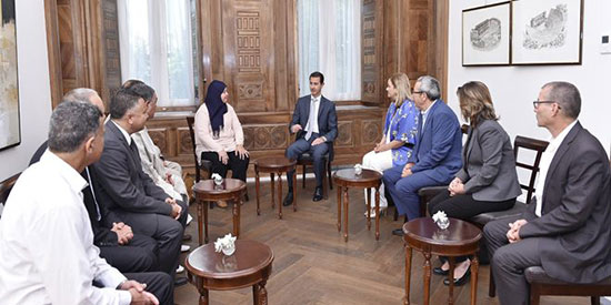 Assad à une délégation parlementaire tunisienne: les visites sont «importantes» pour s’informer de la véritable situation