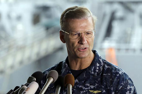 Le commandant de la 7e flotte de l'US Navy démis après la collision meurtrière d'un destroyer