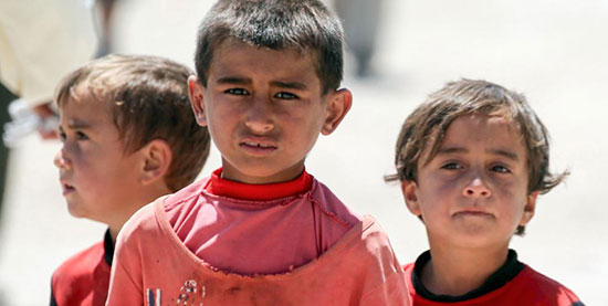 Les enfants survivants de Raqqa ont un besoin urgent de soutien psychologique