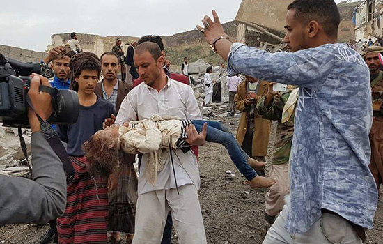 La coalition arabe a tué au moins 42 civils au Yémen en une semaine.