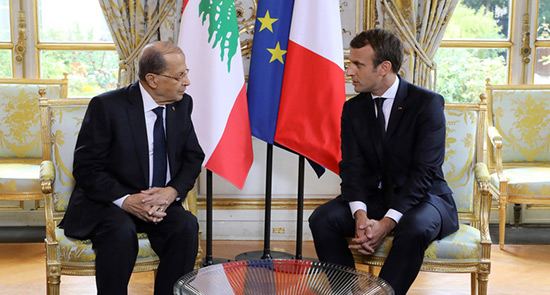 Depuis Paris, le président libanais juge urgent le retour des réfugiés syriens.