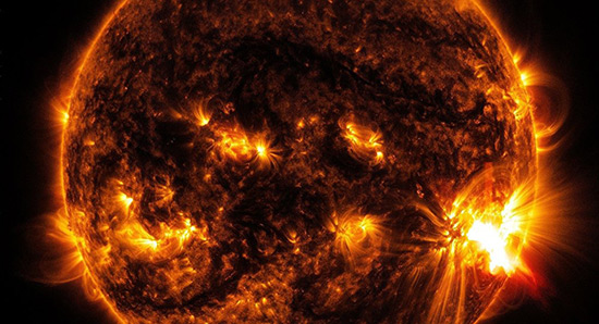 Une nouvelle éruption solaire détectée par la NASA.