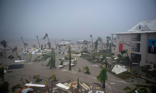 Ouragan Irma: le coût des dégâts dépassera les 200 M EUR aux Antilles françaises