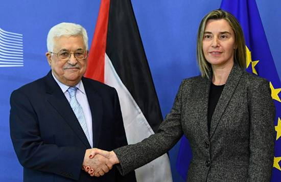 Abbas va demander à l'UE de reconnaître l'Etat de Palestine.