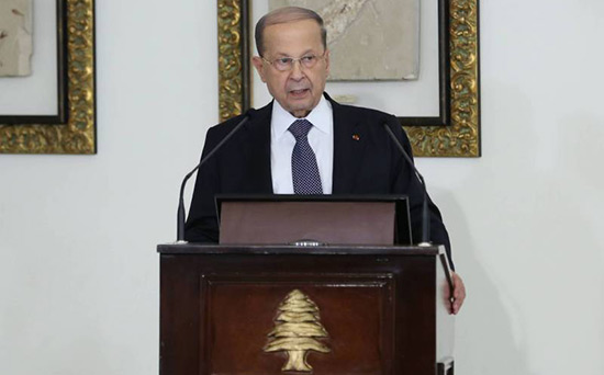 Liban: Aoun appelle la communauté internationale à aider au retour des réfugiés syriens.