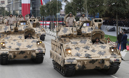 Paris accorde 14 millions d'euros d'aide militaire au Liban.