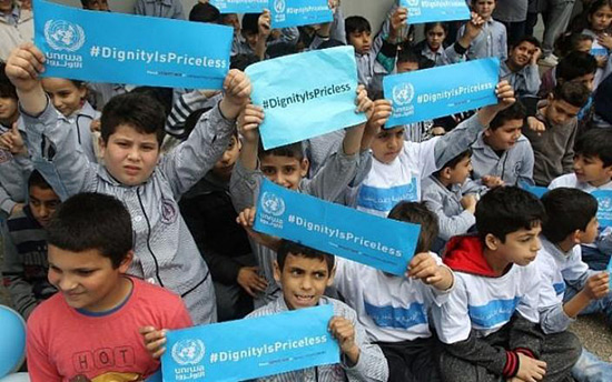 A Rome, l'ONU va chercher des fonds urgents pour les réfugiés palestiniens