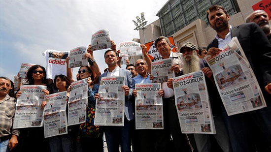 Turquie: 14 employés de Cumhuriyet condamnés pour terrorisme