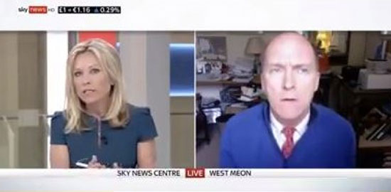 Pourquoi Sky News a coupé en direct l’ex-chef des forces armées britanniques ?