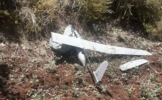 Un drone militaire israélien s'écrase en Syrie