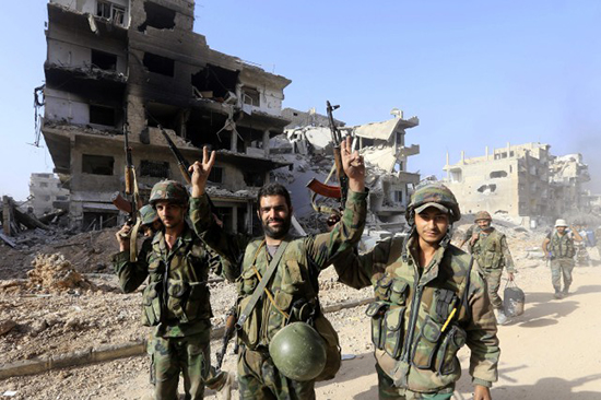 L’armée syrienne progresse la province de Deraa