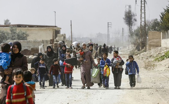 Plus de 100.000 réfugiés revenus dans la Ghouta orientale après sa libération