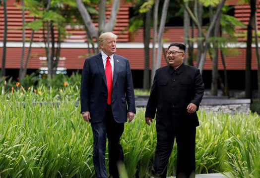 Pas de second sommet finalisé «pour le moment» avec Kim Jong Un