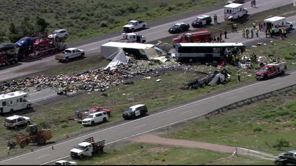 USA: 7 morts dans une collision entre un bus et un semi-remorque