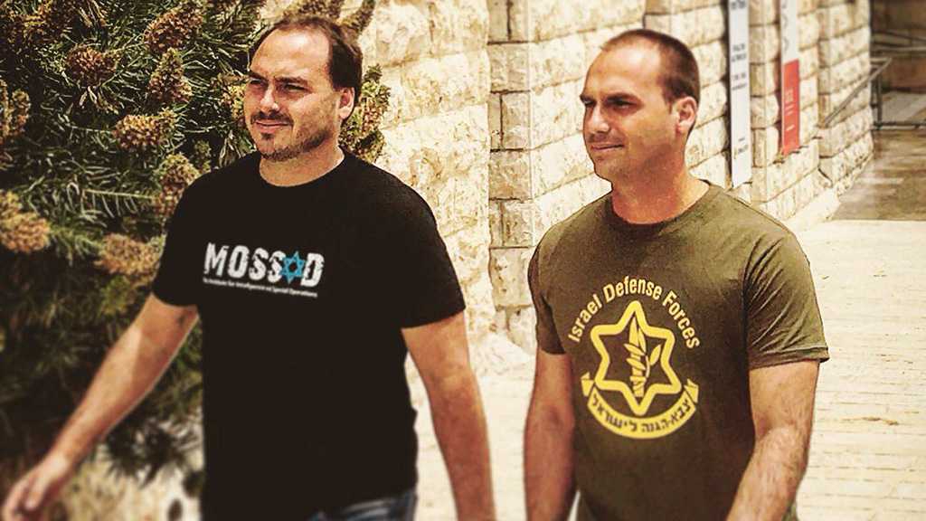 Des photos des fils de Bolsonaro en tee-shirt du Mossad et de l’armée israélienne refont surface