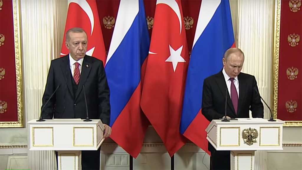Lors d’une conférence de presse à Moscou, Poutine et Erdogan évoquent la situation à Idleb