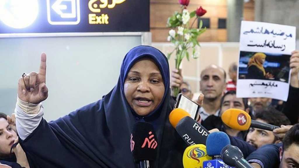Marzieh Hachemi est retournée en Iran