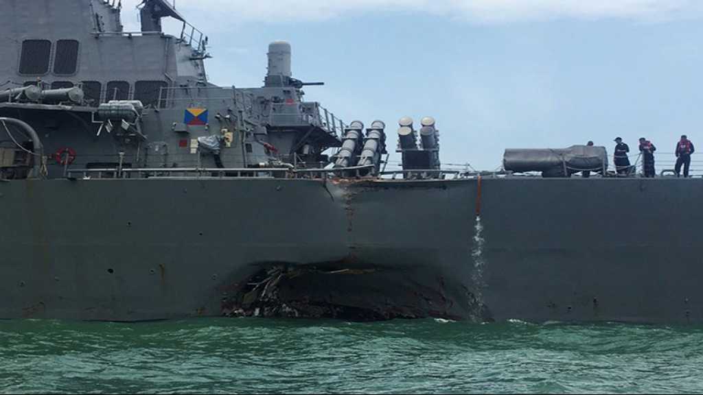 Deux navires de la Marine US se heurtent au large de la Floride
