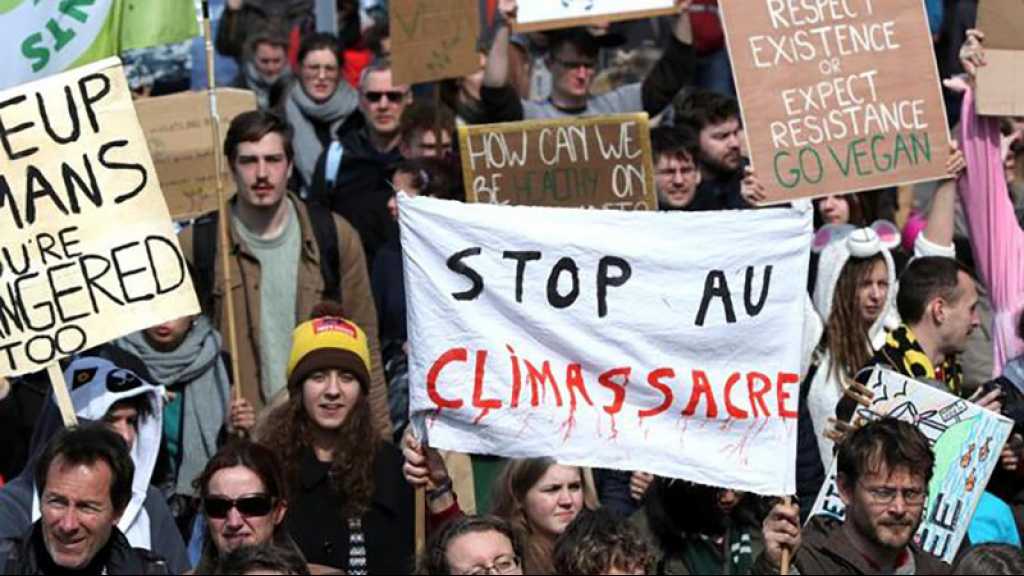 Environ 8.000 personnes réunies à Bruxelles pour le climat