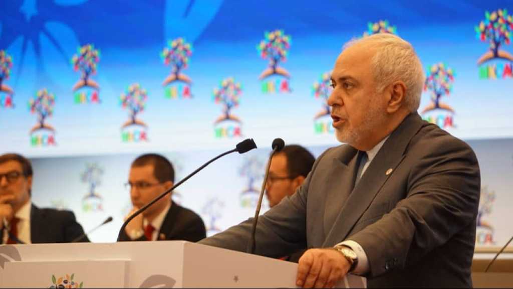 Zarif dénonce «l’unilatéralisme» et le «terrorisme économique» des Etats-Unis