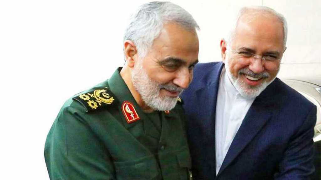 Les sanctions contre Zarif témoignent son influence sur l’opinion publique US, dit le général Soleimani