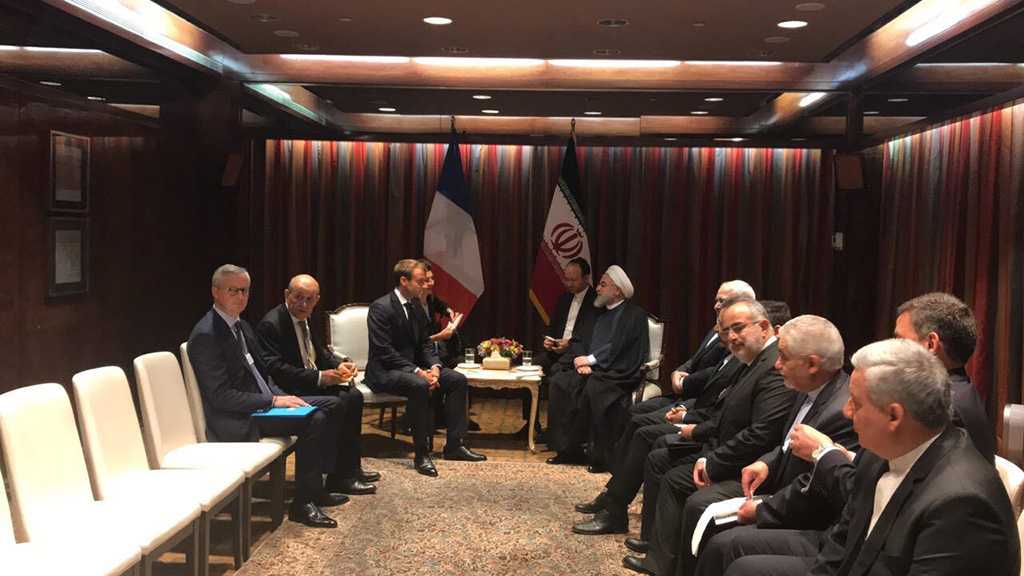 A New York, Macron et Rohani s’entretiennent en tête-à-tête