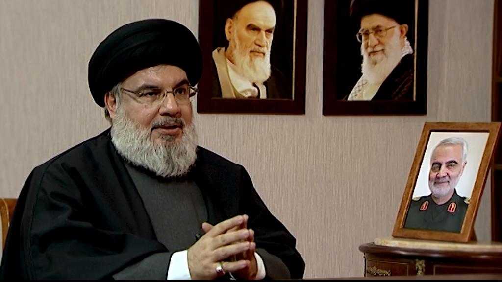 S.Nasrallah: ’Avec le martyre de haj Qassem Soleimani, c’est la renaissance de la nation qui mettra fin au grand Satan US dans la région’.