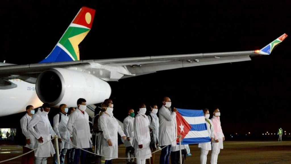 Coronavirus: arrivée de plus de 200 médecins cubains en Afrique du Sud