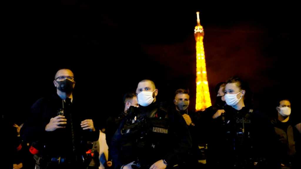 Nouvelle manifestation nocturne de policiers à Paris