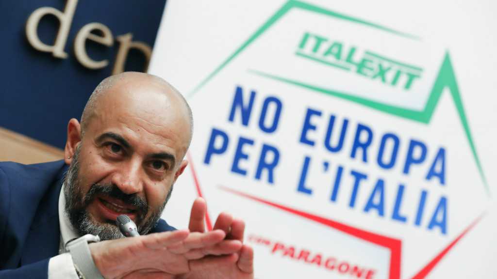 Italie: un sénateur lance le parti Italexit, sur le modèle du Brexit