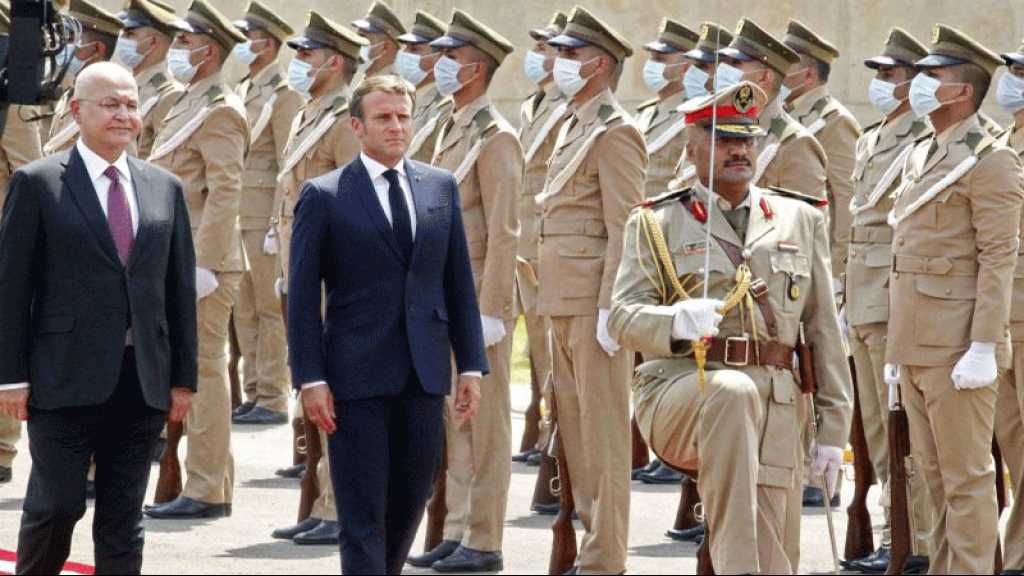 A Bagdad, Macron soutient la souveraineté de l’Irak face aux ingérences étrangères