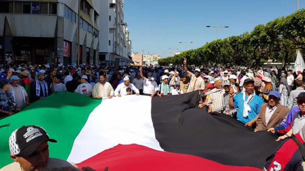 Maroc: manifestation à Rabat contre la normalisation arabe avec l’ennemi israélien