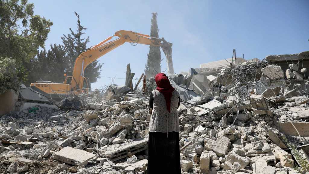  En 2020, «Israël» a détruit un nombre record de maisons palestiniennes à Al-Qods