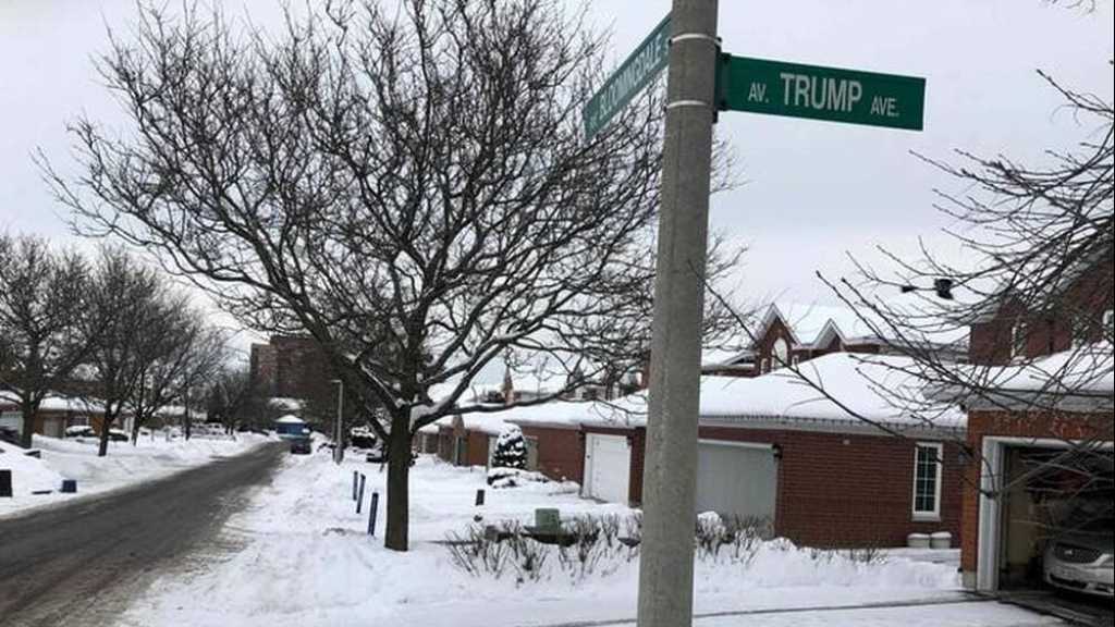 Canada: des résidents d’Ottawa veulent débaptiser leur «avenue Trump»