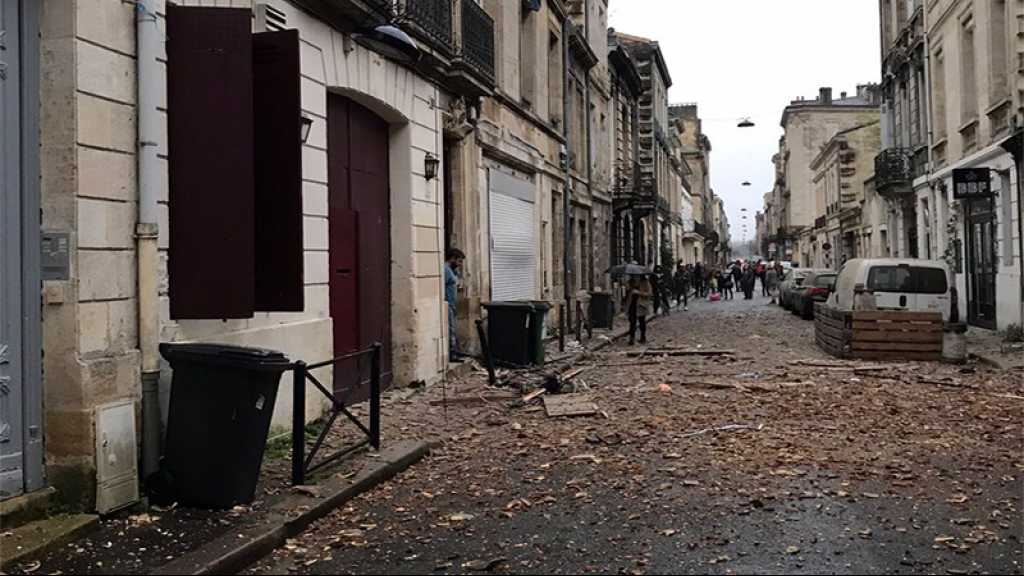 Explosion à Bordeaux: un immeuble effondré, 5 blessés