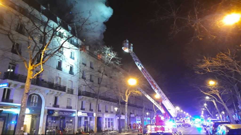 Un incendie à Paris fait deux morts et quatre blessés