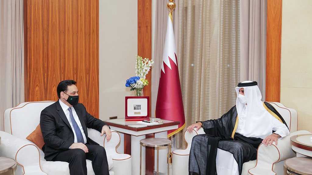 En visite à Doha, le Premier ministre Diab appelle le Qatar à l’aide