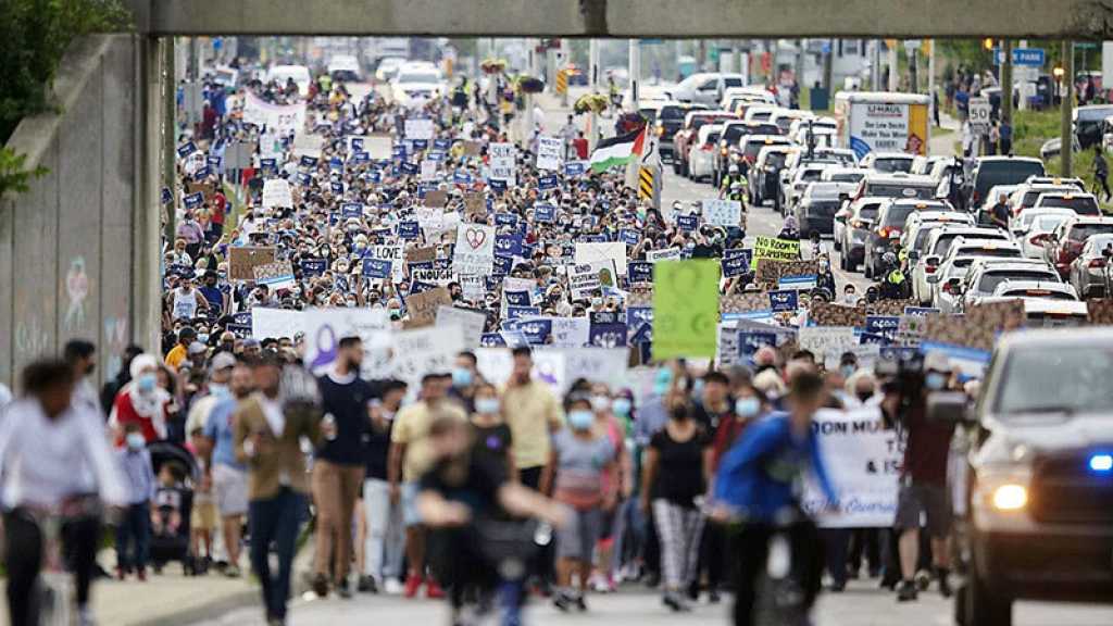 Marche oecuménique après le meurtre d’une famille musulmane à London, dans l’Ontario