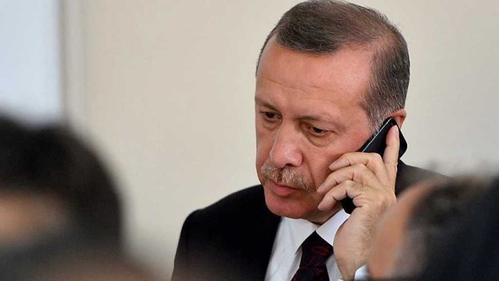 Echange téléphonique entre les présidents turc et israélien