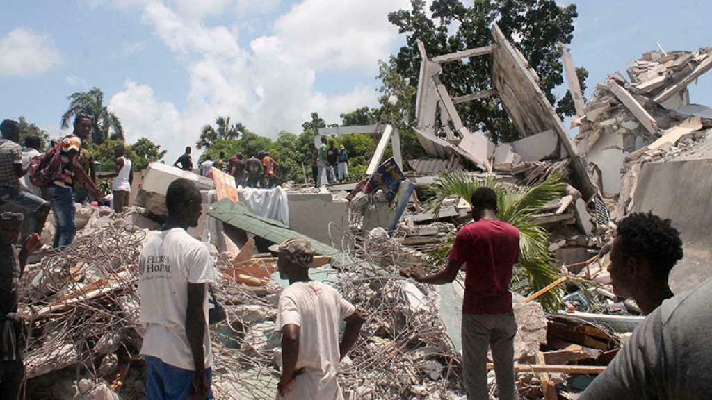 Haïti déplore un bilan dramatique de 1.300 morts après un puissant séisme