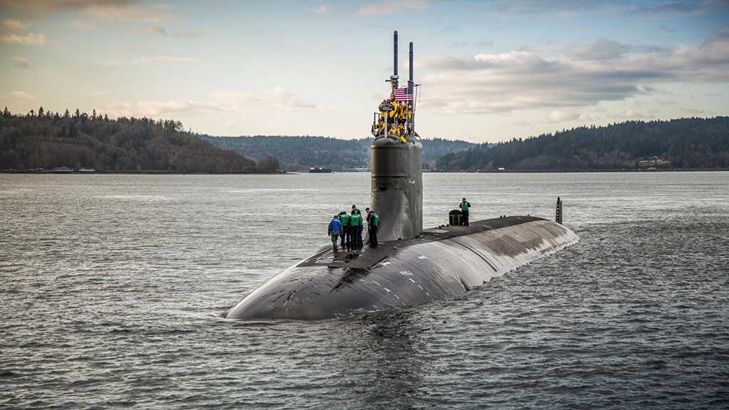 Un sous-marin américain a heurté un objet non identifié en mer de Chine