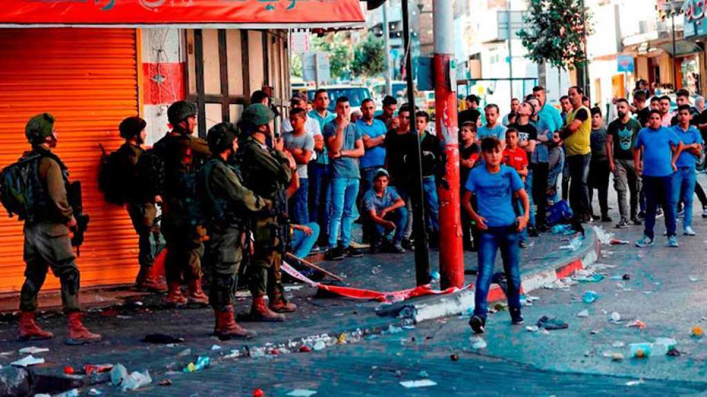 Des écoliers blessés par l’occupation dans la rue Ramallah-Naplouse