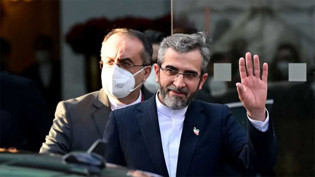 Nucléaire iranien: «De bons progrès» réalisés dans les pourparlers à Vienne cette semaine (Ali Bagheri)