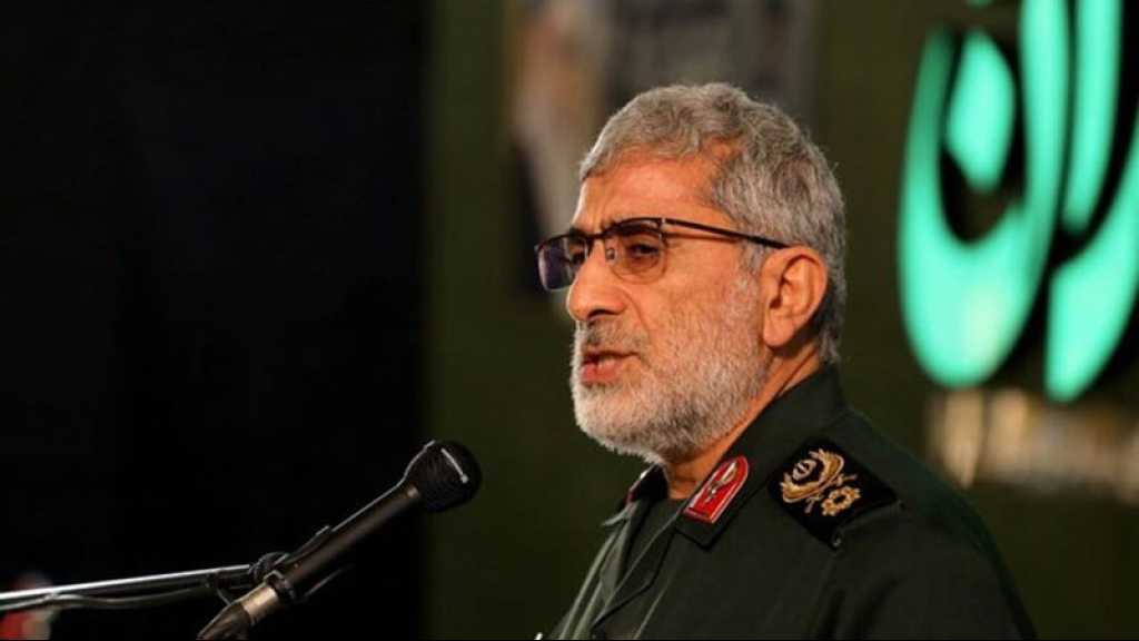 Le général Qaani: la vengeance de Soleimani a commencé. Nous allons déraciner les Américains de la région