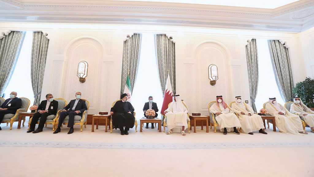 Le président iranien et l’émir du Qatar affirment la coopération entre les deux pays