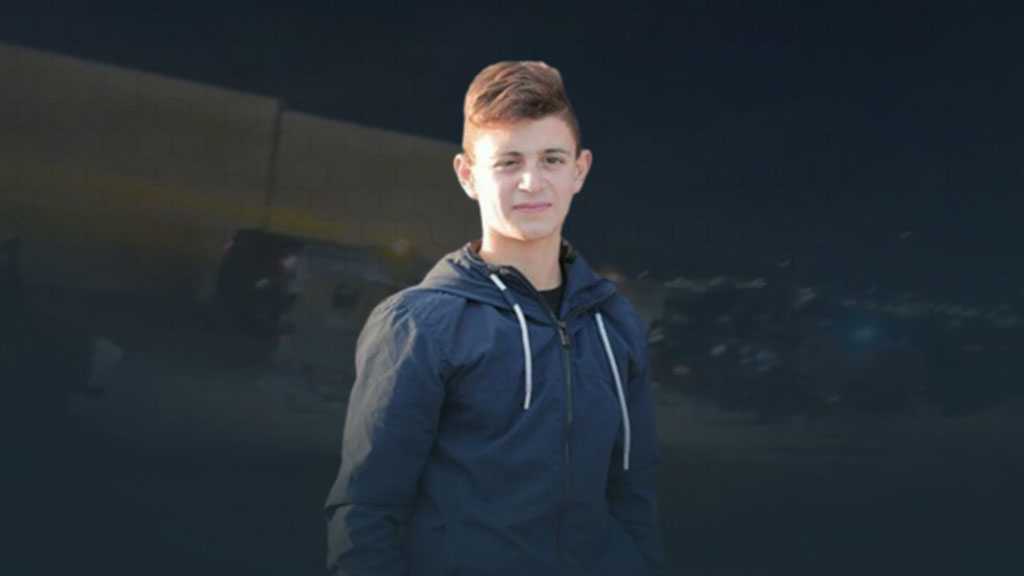 Un adolescent palestinien tombe en martyre par des tirs des forces israéliennes