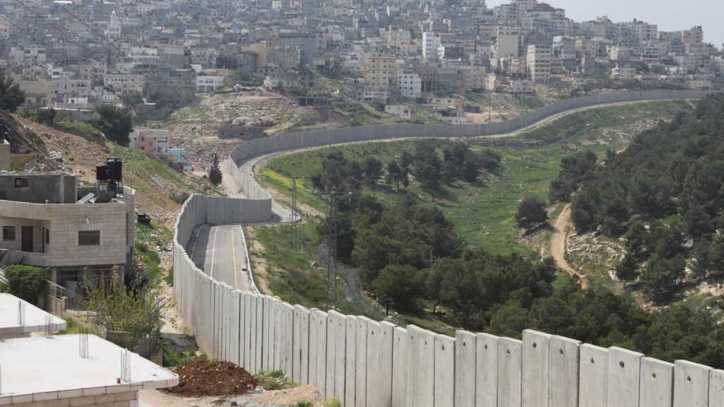 «Israël» alloue 300 M de shekels pour renforcer le mur d’Apartheid en Cisjordanie occupée