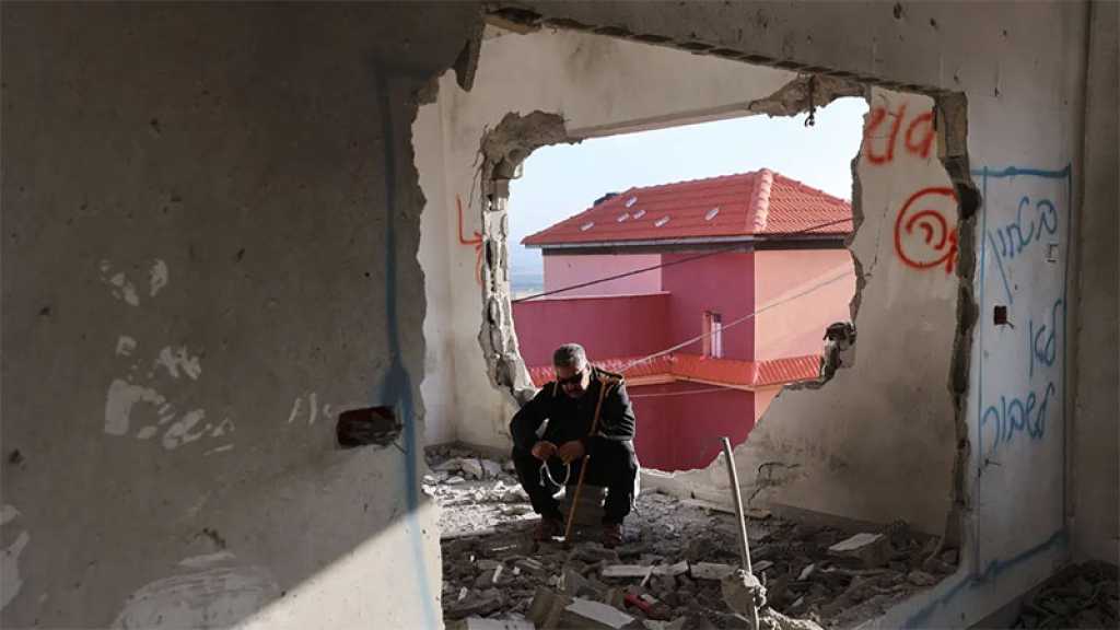 Cisjordanie occupée: «Israël» démolit le domicile d’un Palestinien auteur de l’opération de «Homesh»